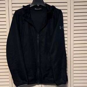 Under Armour Storm Men's Black Hooded Windbreaker